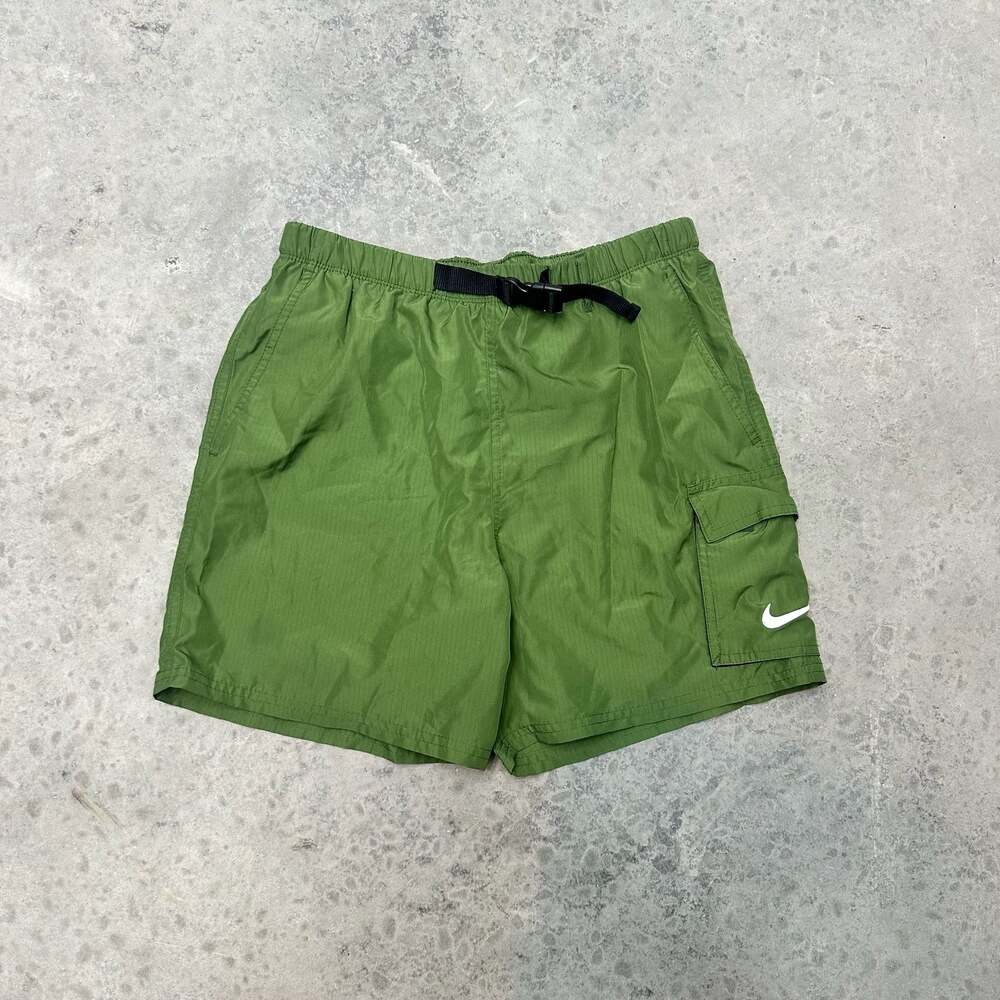 Nike Explore Cargo Ripstop Shorts, Green - Medium